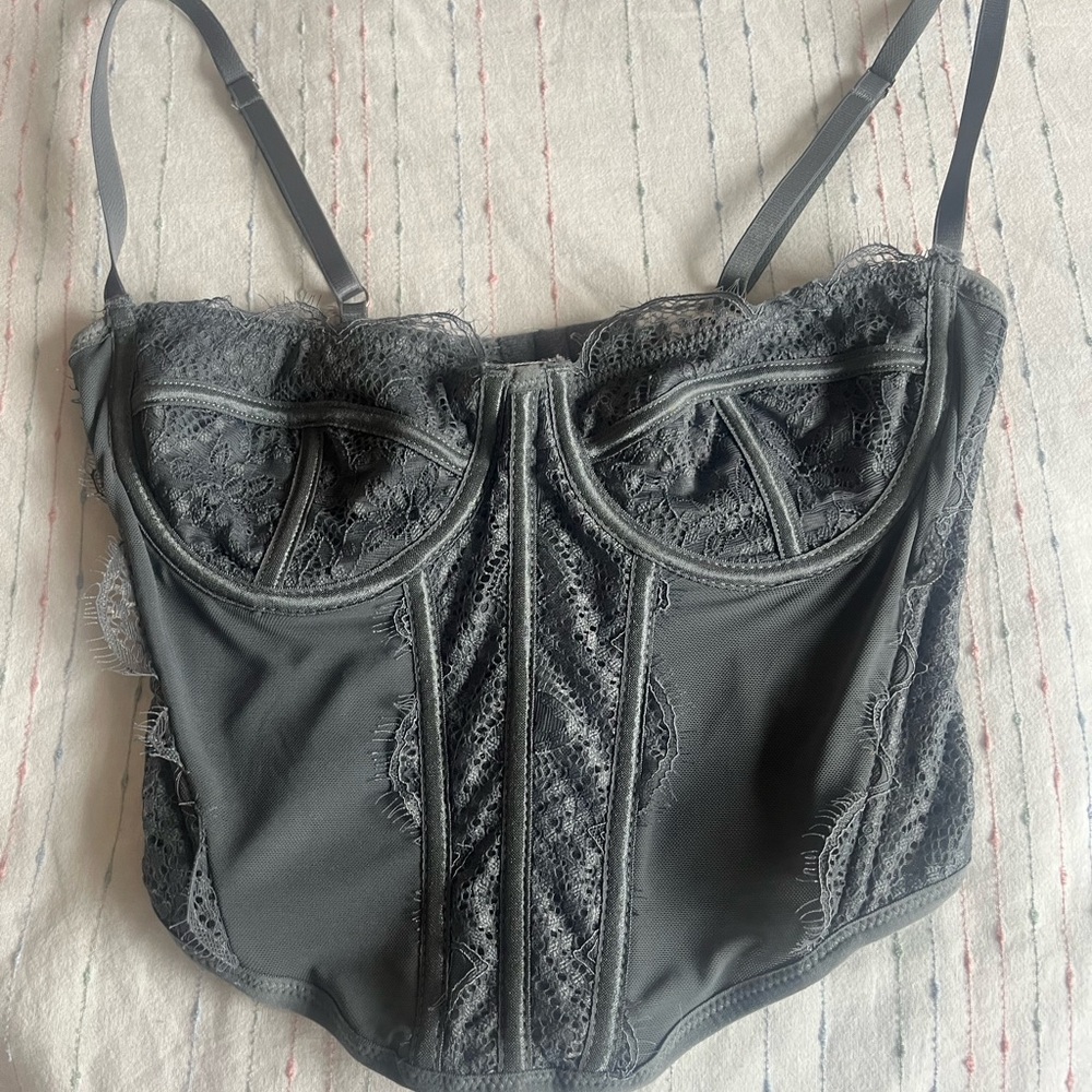 Pacsun Grey Corset